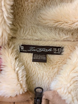 Chaqueta Zara Girls ante sintético