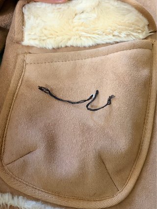 Chaqueta Zara Girls ante sintético
