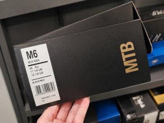 Scarpe Ciclismo Fizik M6 BOA Nero Taglia 46