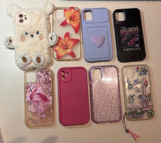 Lote de 7 fundas iPhone 11