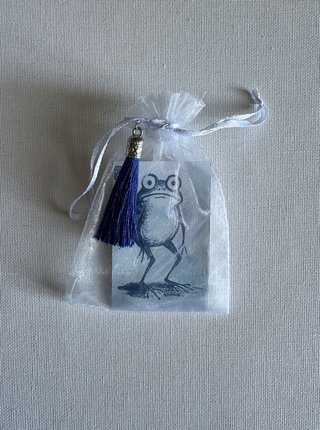 magnete, cianotipia, Rana