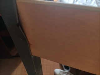 Somier 90cm Metal y Madera