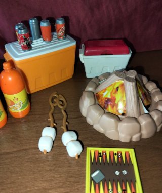 Set Campeggio Barbie
