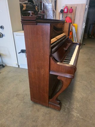 Piano Vertical Antiguo Chassaigne Frères Caoba