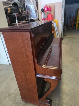 Piano Vertical Antiguo Chassaigne Frères Caoba