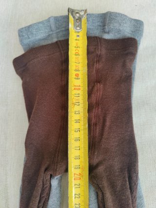 2 pares medias punto bebé Talla 0