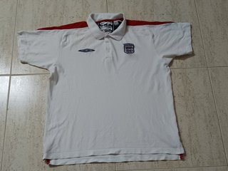 Polo Inglaterra Umbro Vintage