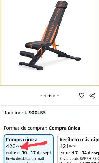 Banco de pesas ajustable 400kg