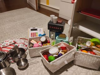 Cocinita de Juguete y complementos