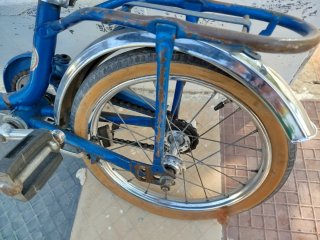 Bicicleta BH infantil azul para piezas