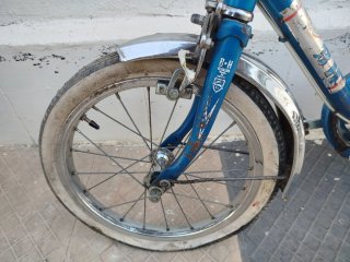 Bicicleta BH infantil azul para piezas