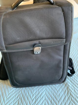 Maletín/Mochila Portátil Florentino Negro