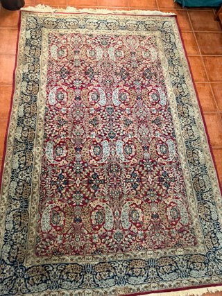 Alfombra Oriental Persa Anudada a Mano 165x250