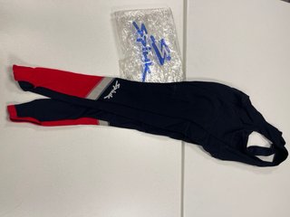 Culotte largo Spiuk Negro Rojo Talla L NUEVO