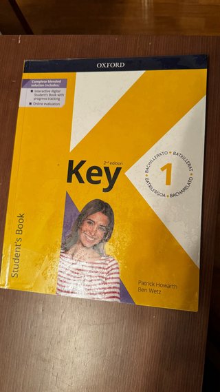 Key Bachillerato 2e 1 Student Book (Spain)