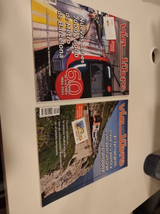 Revista trenes "Vía Libre"