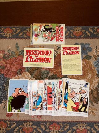 Baraja Cartas Mortadelo y Filemón - 1994