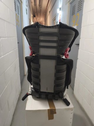 Silla coche Britax Römer negra