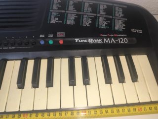 Teclado Casio MA-120 Tone Bank