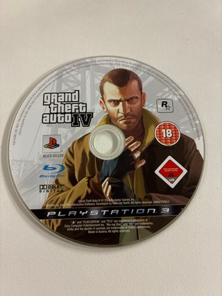 Grand Theft Auto IV PS3 Blu-ray