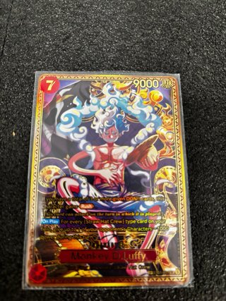Carta One Piece Luffy Dorado SP ST31-004 SR