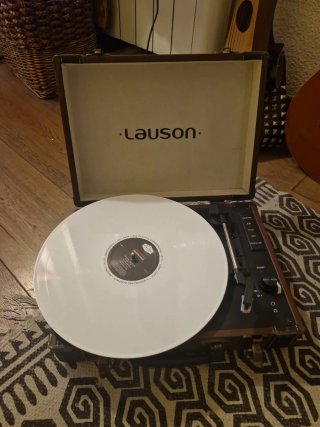 Tocadiscos Lauson Portátil Marrón