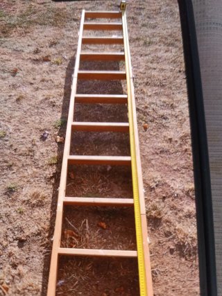Escalera modular de madera