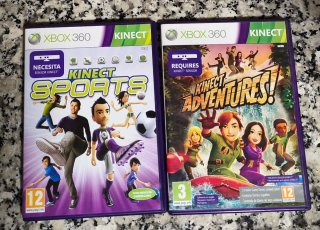 Lote 2 Juegos Kinect Xbox 360