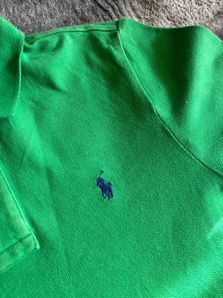 Polo Ralph Lauren Slim Fit Verde Taglia M(10-12)