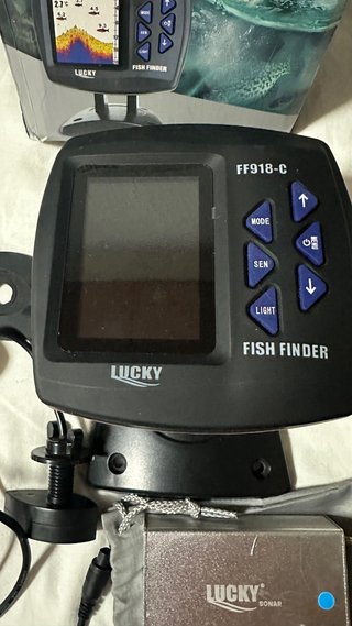 Buscador sonar de pesca Lucky 918-C pantalla color