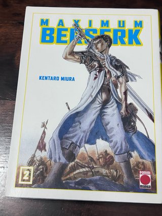 LOTE 5 LIBROS MAXIMUM BERSERK