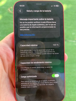 iPhone 12 Rojo 128g