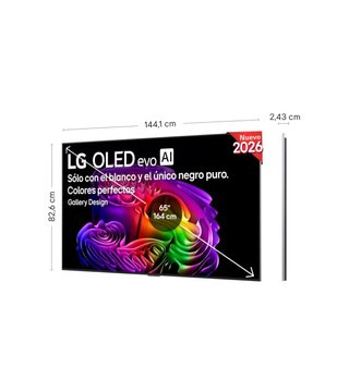 TV OLED 65" - LG OLED65G64LW . 2026