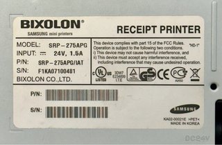 Impresora Térmica Bixolon Samsung SRP-3