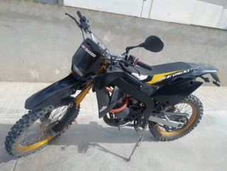 Rieju MRX 50 PRO Enduro/Motocross Negra/Dorada