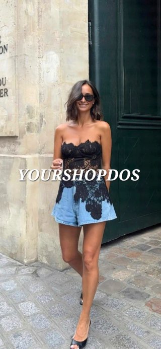 Corsé encaje Zara Talla L
