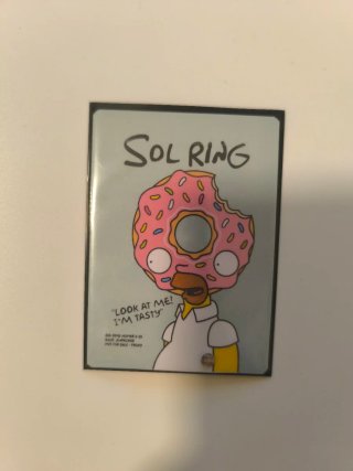 Carta Sol Ring Homer Simpson I'm Tasty