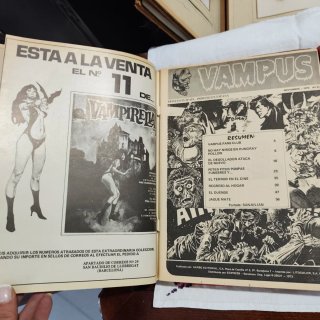 Antiguos comics RUFUS Y VAMPUS
