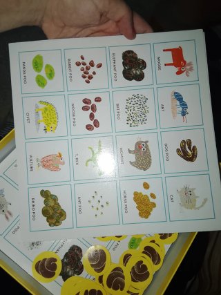 Juego Bingo Poo Animales