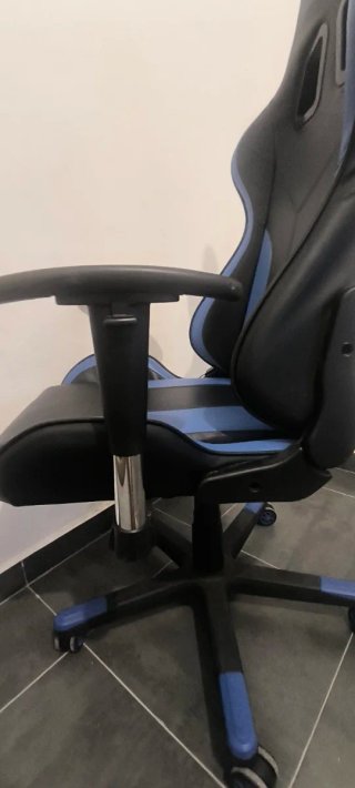 Silla Gamer Drift Negra y Azul