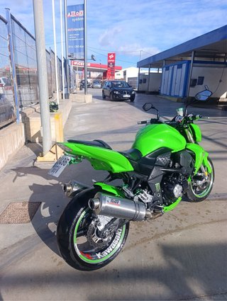 Kawasaki Z1000 Verde