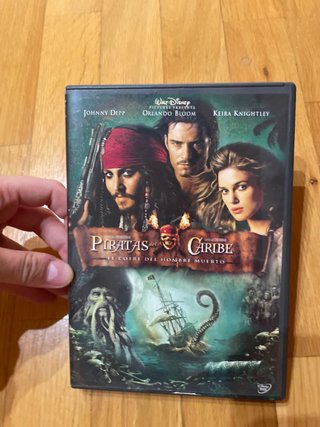 DVD Piratas del Caribe: El cofre del hombre muerto