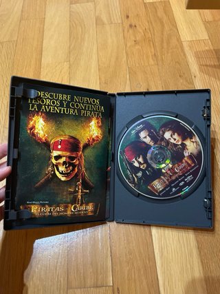 DVD Piratas del Caribe: El cofre del hombre muerto
