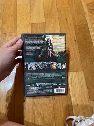 DVD Piratas del Caribe: El cofre del hombre muerto