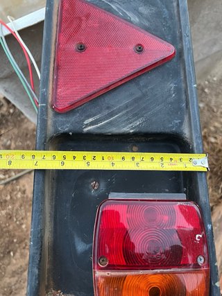 Porta matrícula Sun Roller con luces y cableado