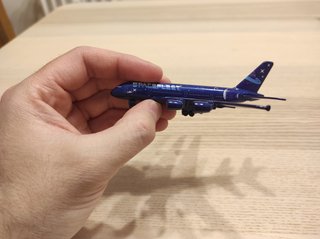 Lote 7 miniaturas aviones juguete