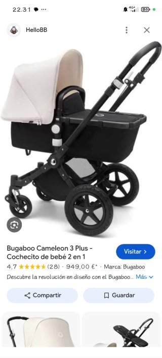 Bugaboo Cameleon 3 Plus Cochecito Bebé