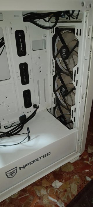 Torre Gaming ATX Blanca Nfortec