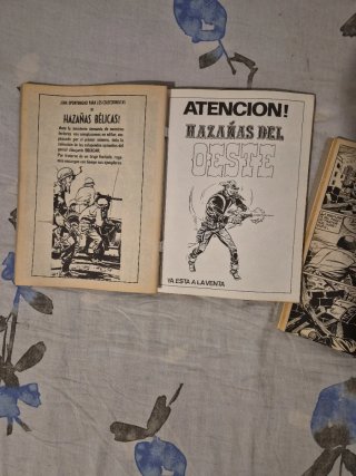 Lote 2 Tomos Cómics Hazañas Bélicas Extra  G4 1987