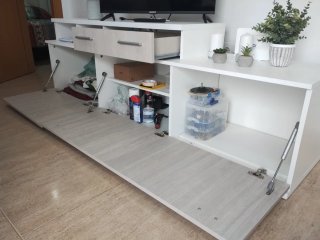 Mueble TV y Armario Bajo